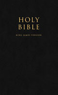 KJV Popular Gift And Award Bible Black Leatherette - N/A - Re-vived.com