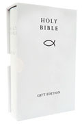 KJV Standard Gift Edition Bible White Imitation Leather - N/A - Re-vived.com
