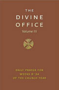 The Divine Office Volume 3 Imitation Leather - Various Authors - Re-vived.com