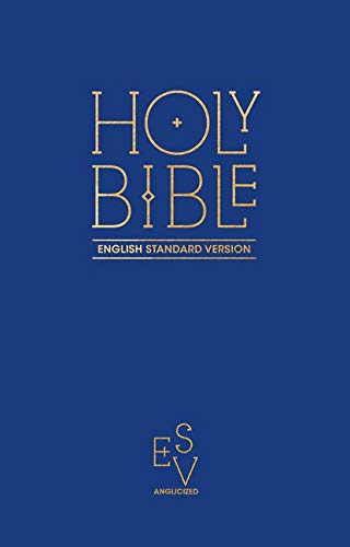 ESV Anglicised Pew Bible, Blue HB - Re-vived