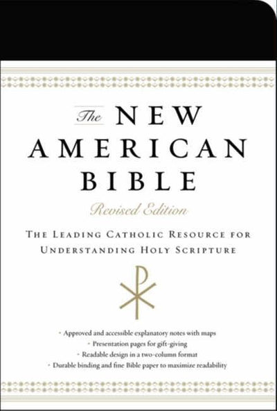 New American Bible, Black - Re-vived