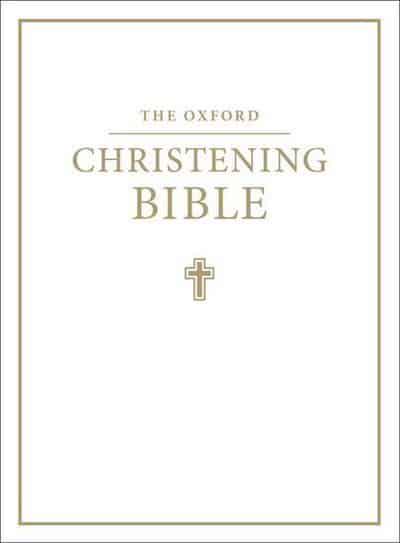 KJV Oxford Christening Bible, White