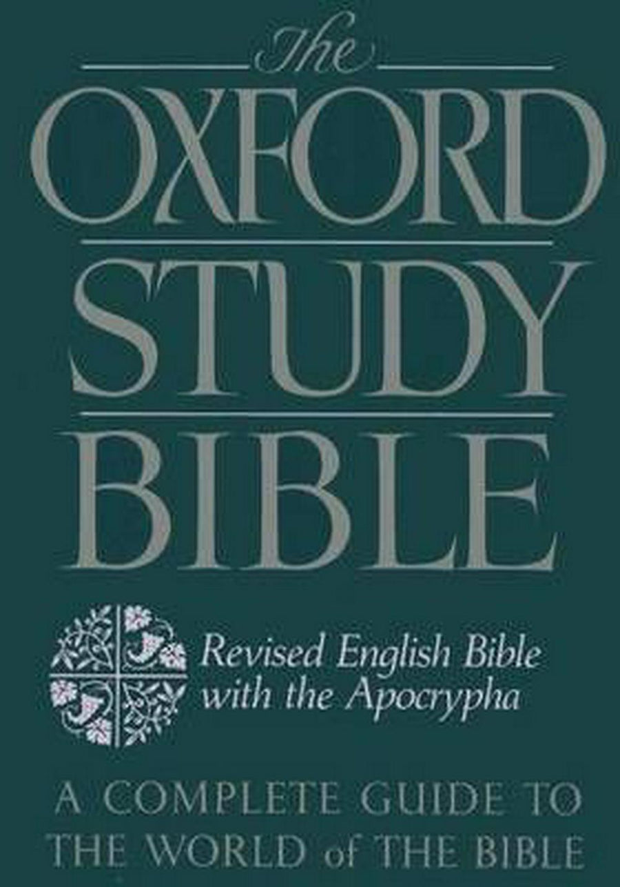 The Oxford Study Bible With Apocrypha - Re-vived
