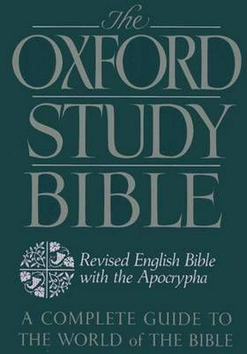 The Oxford Study Bible With Apocrypha