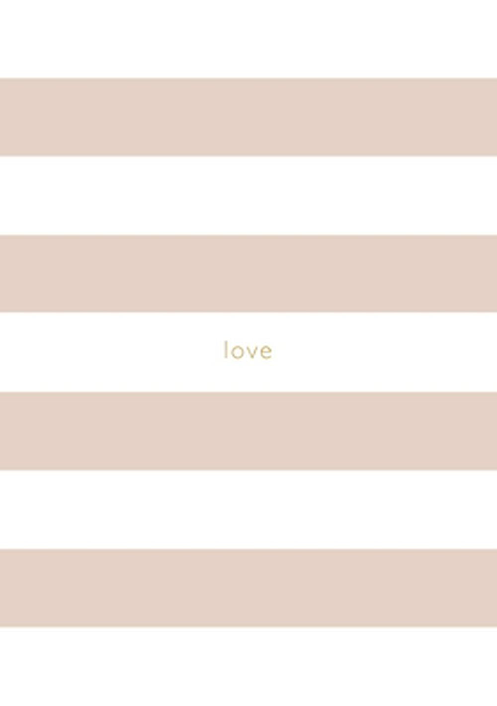 A5 Notebook Pink Striped - Re-vived