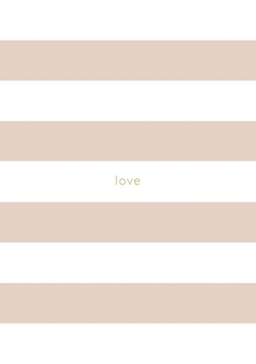 A5 Notebook Pink Striped - Re-vived