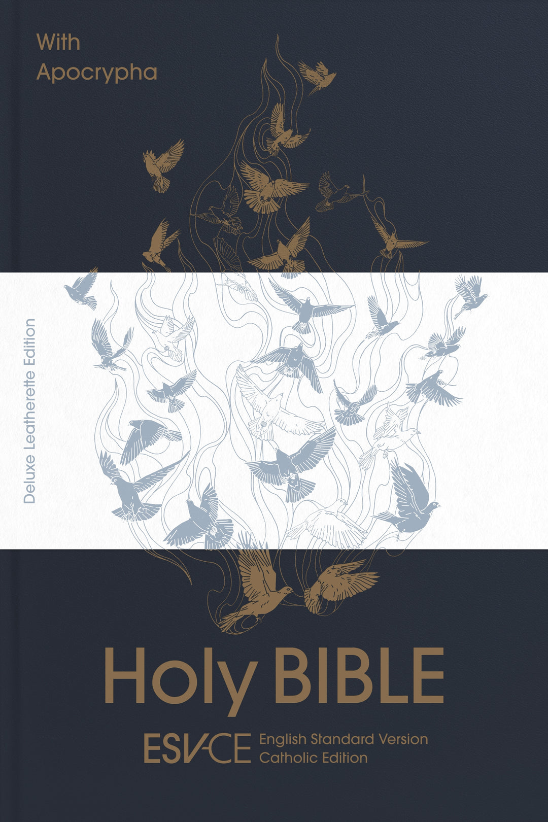 ESV Holy Bible with Apocrypha, Anglicized Edition, Blue - Re-vived
