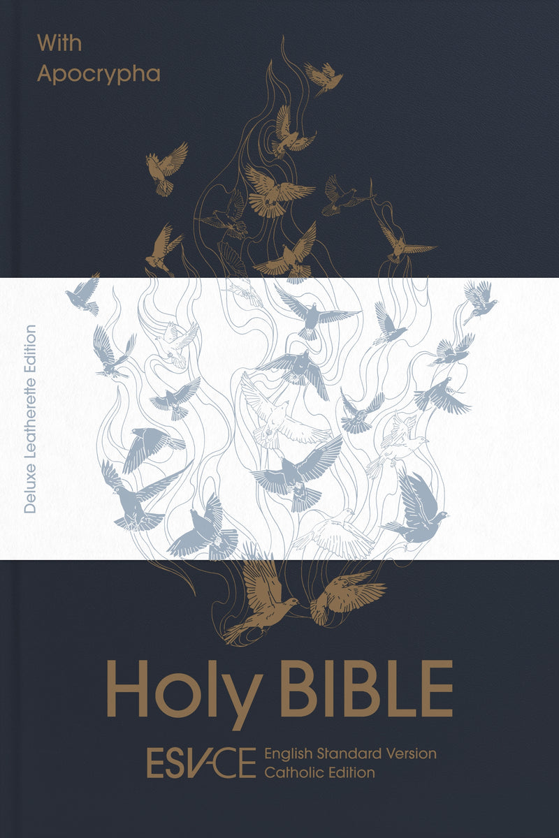 ESV Holy Bible with Apocrypha, Anglicized Edition, Blue