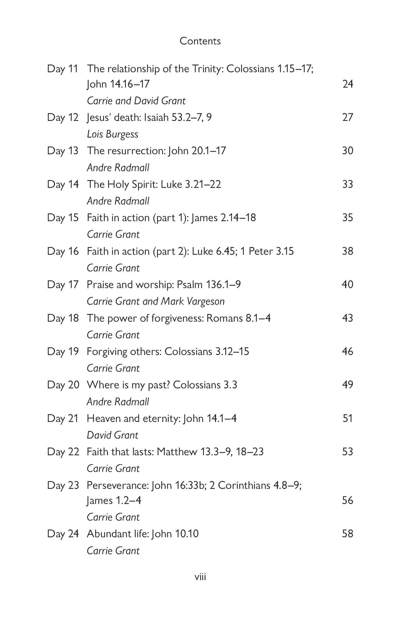 First 30 Days of Walking with Jesus