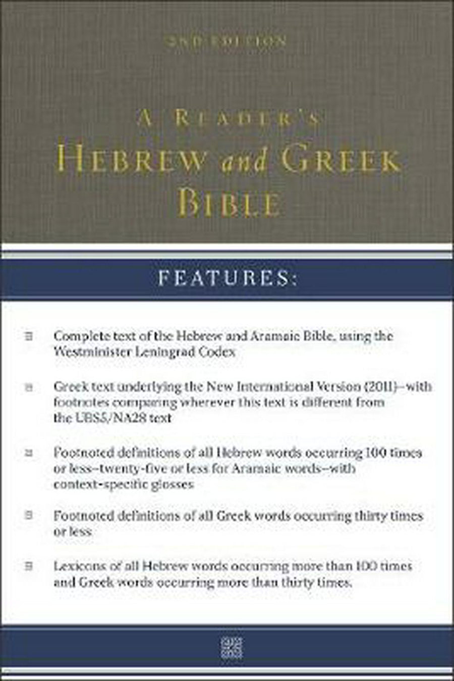 The Reader's Hebrew and Greek Bible - Re-vived