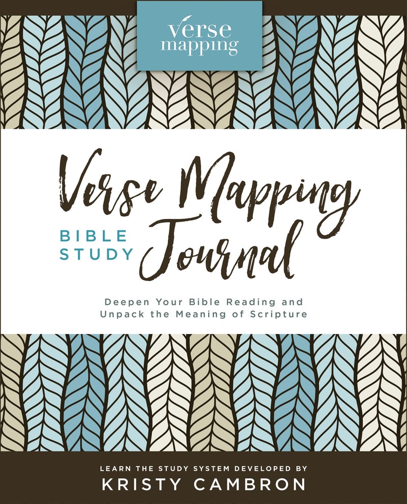 Verse Mapping Bible Study Journal - Re-vived
