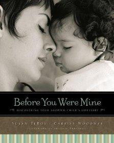 Before You Were Mine: Discovering Your Adopted Child's Lifestory - TeBos, Susan - Re-vived.com