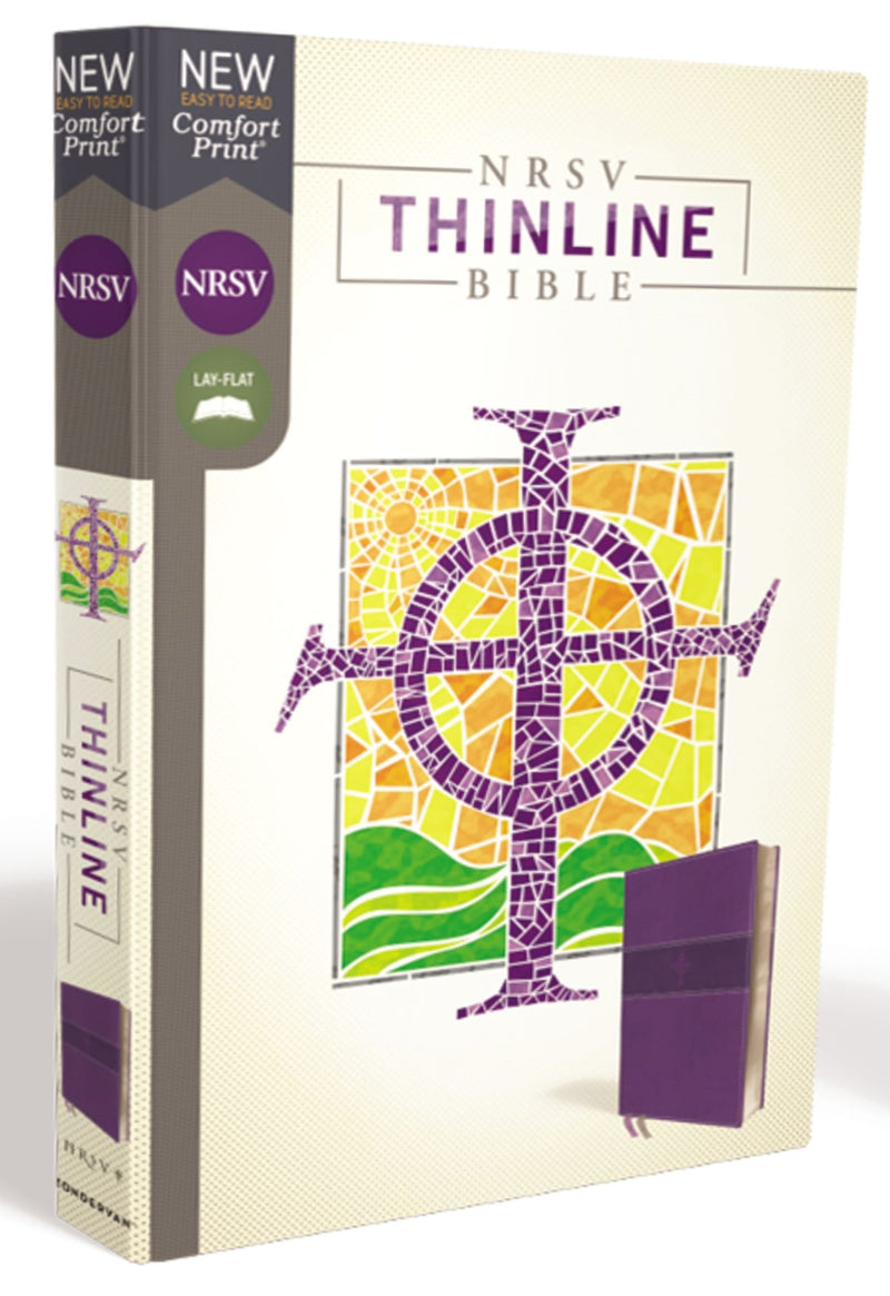 NRSV Thinline Bible, Purple, Comfort Print