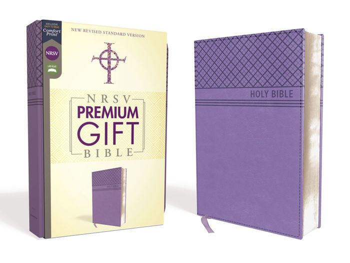 NRSV Premium Gift Bible, Purple, Comfort Print