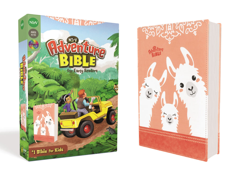 NIrV Adventure Bible for Early Readers, Coral - Re-vived