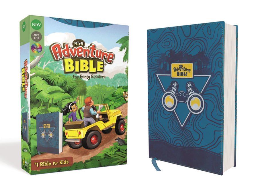 NIrV Adventure Bible for Early Readers, Blue - Re-vived
