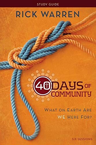 40 Days Of Community Study Guide - Re-vived