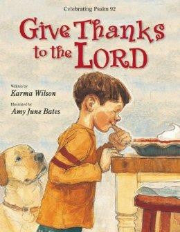 Give Thanks to the Lord - Wilson, Karma - Re-vived.com