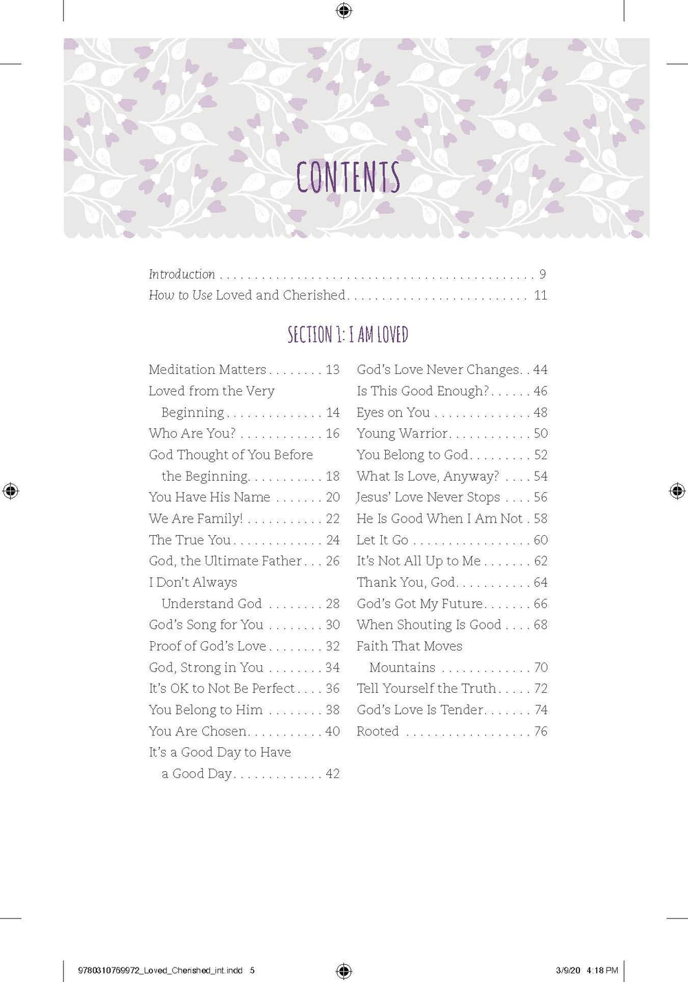 Loved and Cherished - Re-vived