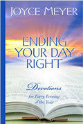Ending Your Day Right Hardback Book - Joyce Meyer - Re-vived.com