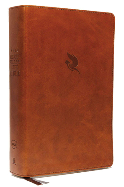NKJV, Spirit-Filled Life Bible, Third Edition, Imitation Leather, Brown, Red Letter Edition, Comfort Print