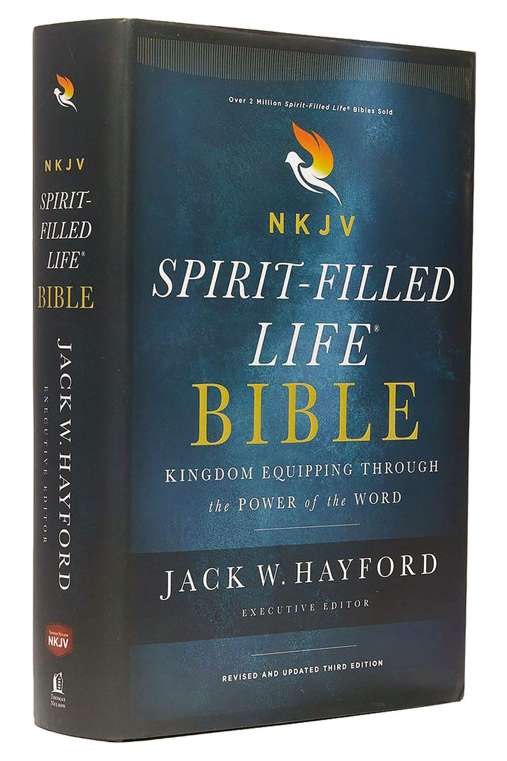 NKJV, Spirit-Filled Life Bible, Third Edition, Hardback, Red Letter Edition, Comfort Print - Re-vived
