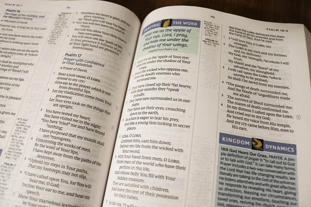 NKJV, Spirit-Filled Life Bible, Third Edition, Hardback, Red Letter Edition, Comfort Print - Re-vived