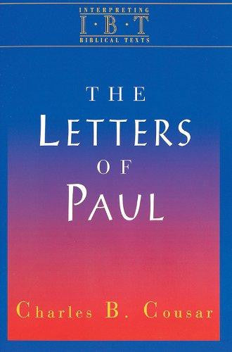 The Letters of Paul: Interpreting Biblical Texts Series - Cousar, Charles B. - Re-vived.com