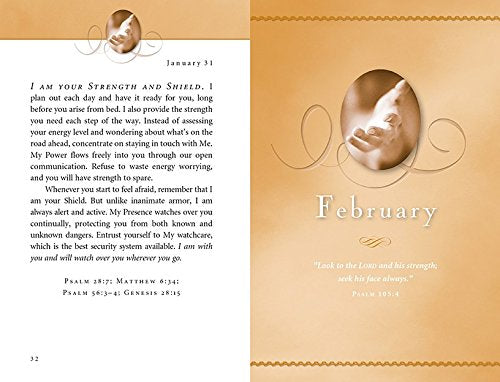 Jesus Calling - Deluxe Edition Brown Cover