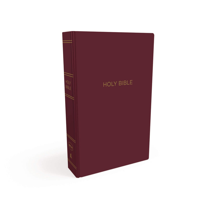 NKJV Gift And Award Bible, Burgundy, Red Letter Ed. - Re-vived