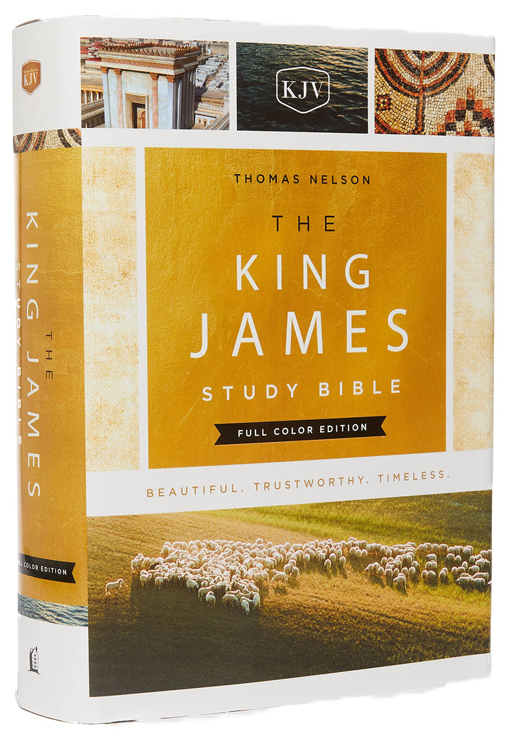 KJV Study Bible, The, Cloth Over Board, Full-Color Ed. - Re-vived