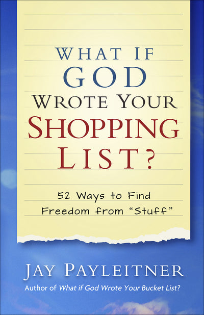 What If God Wrote Your Shopping List? - Re-vived