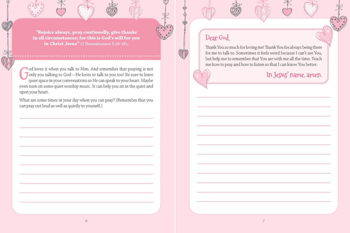 You're God's Girl! Prayer Journal - Re-vived