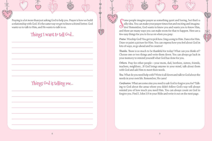 You're God's Girl! Prayer Journal - Re-vived