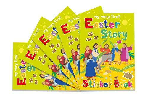 Easter Story Sticker Book (Pack of 5) - Re-vived