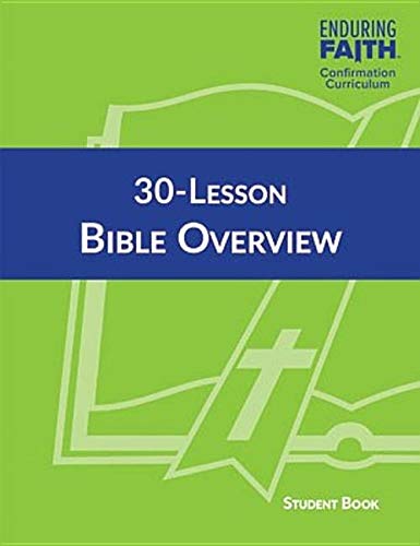 30 Lesson Bible Overview Student Book - Re-vived