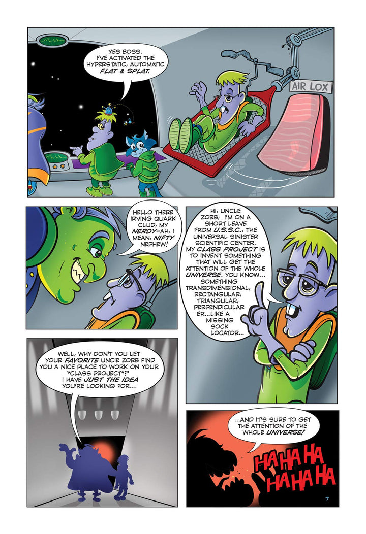 The Galactic Quests of Captain Zepto: Issue 1 - Re-vived