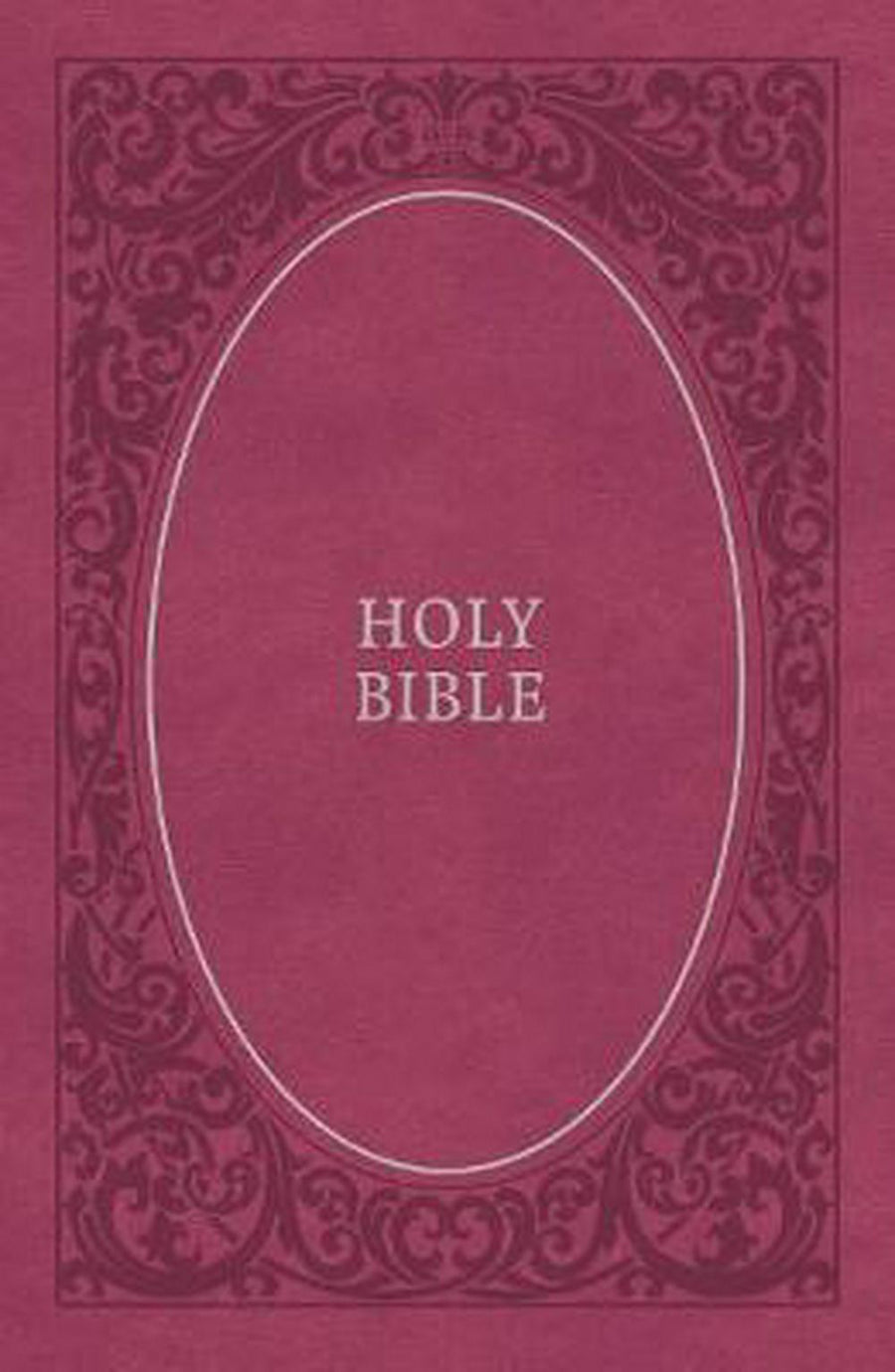 NKJV Holy Bible Leathersoft, Pink, Comfort Print - Re-vived