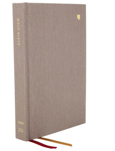 NET Thinline Bible, Gray, Comfort Print - Re-vived