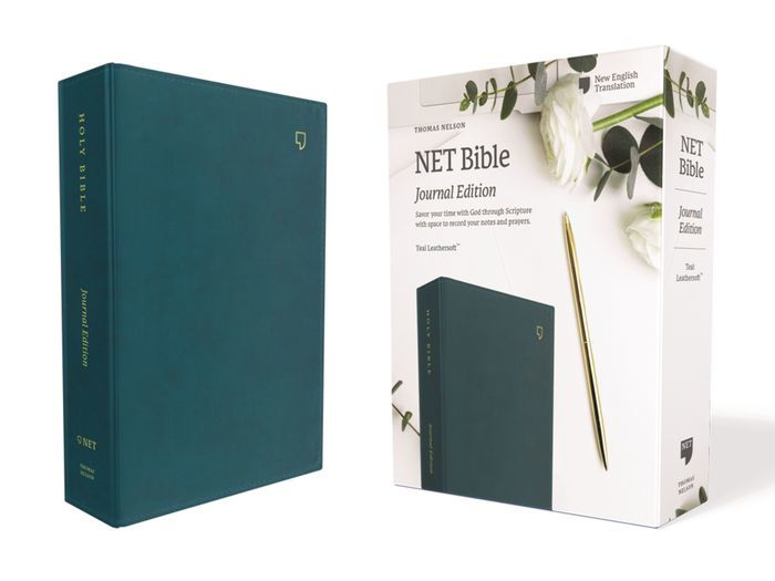 NET Bible, Journal Edition, Teal, Comfort Print