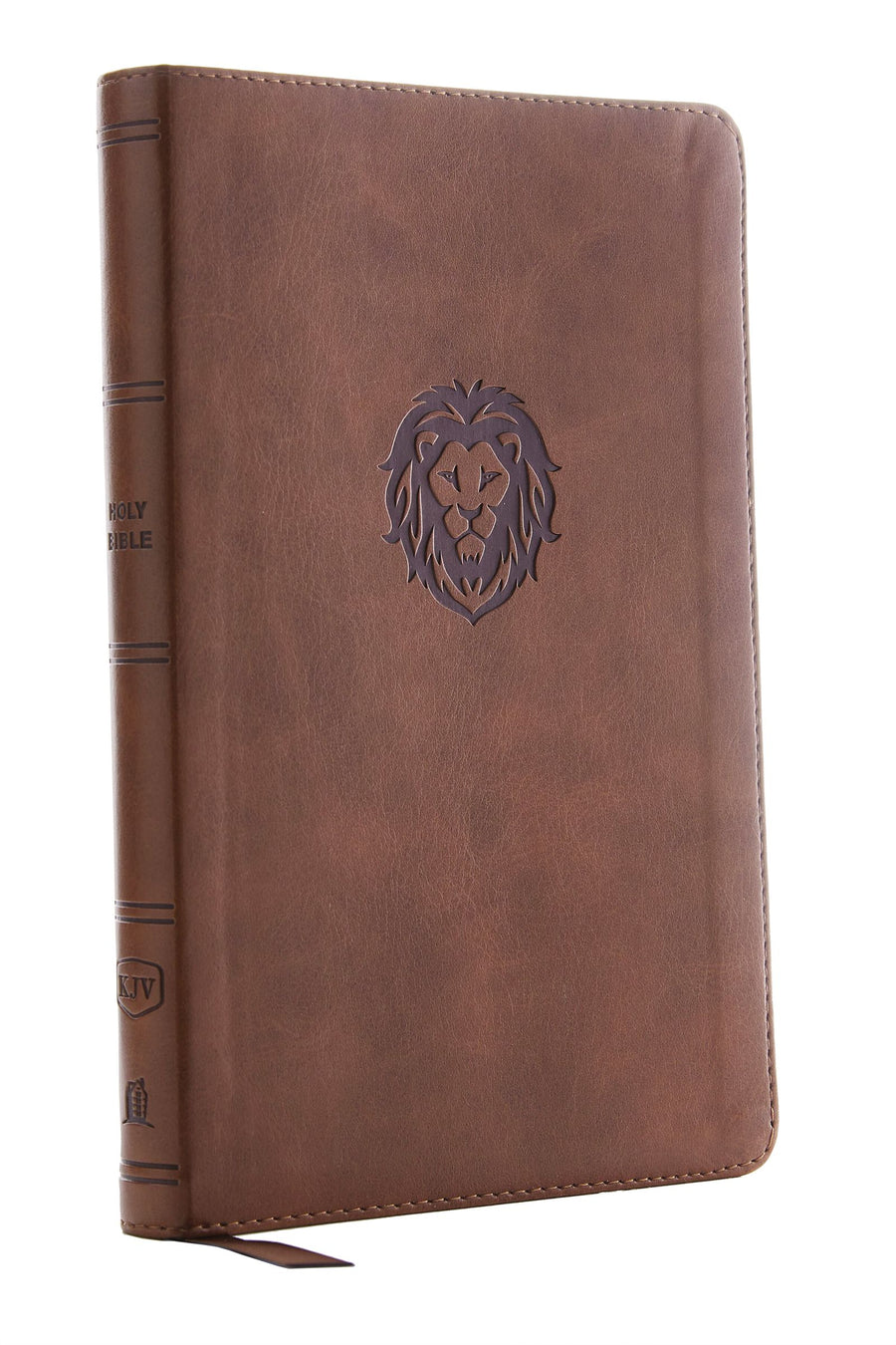 KJV Thinline Bible, Youth Edition, Brown, Red Letter - Re-vived