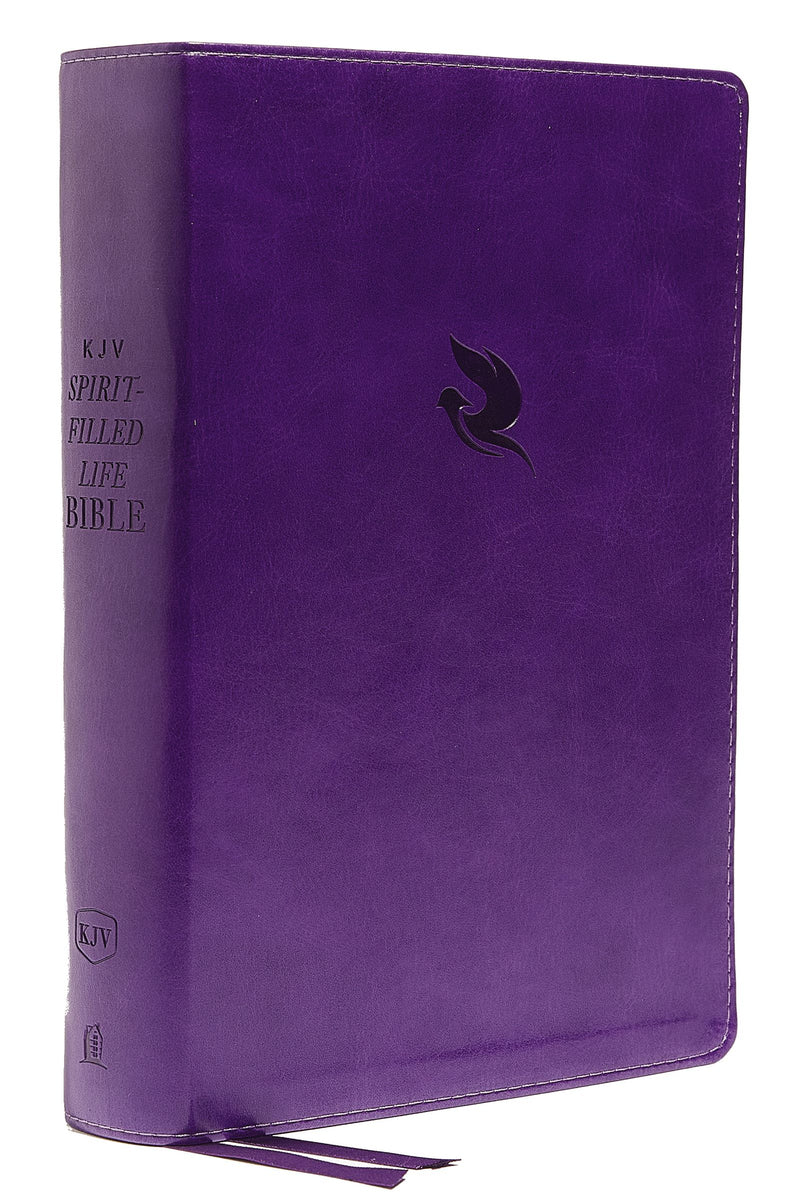KJV Spirit-Filled Life Bible, Purple, Red Letter
