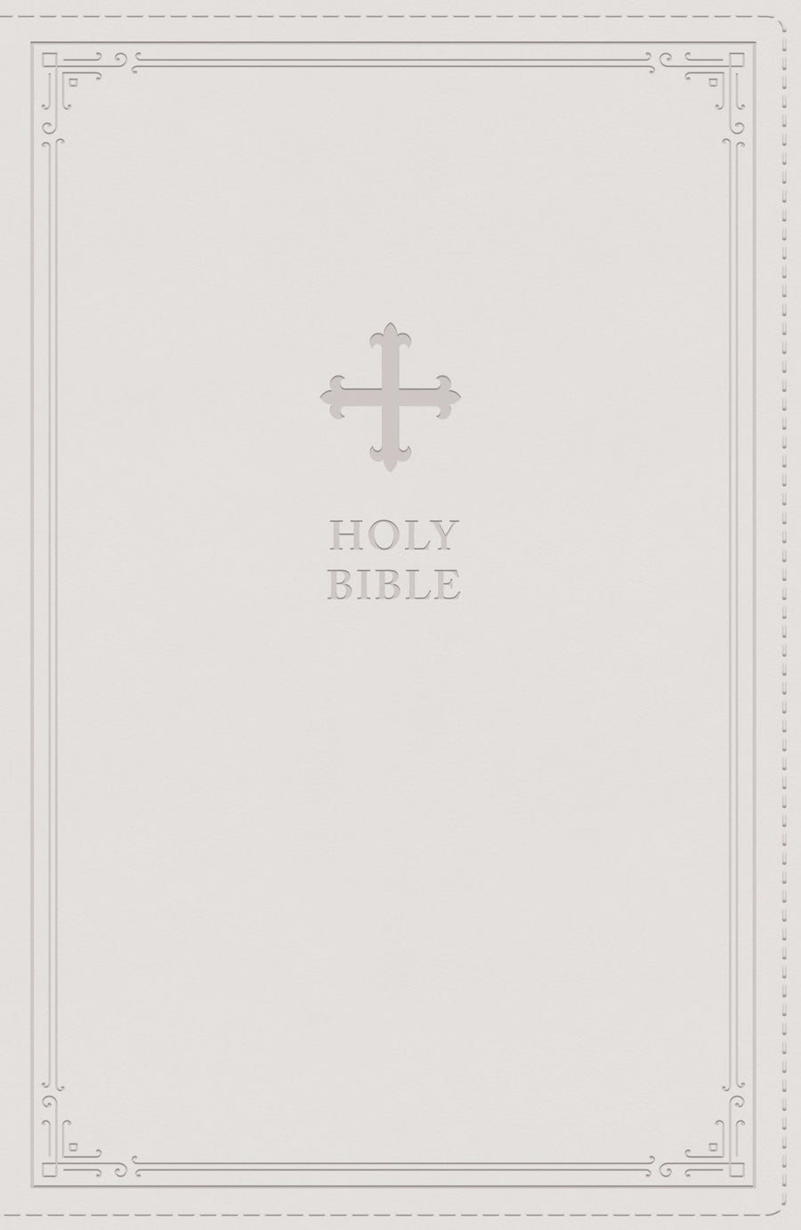 NRSV Catholic Bible, White, Comfort Print - Re-vived