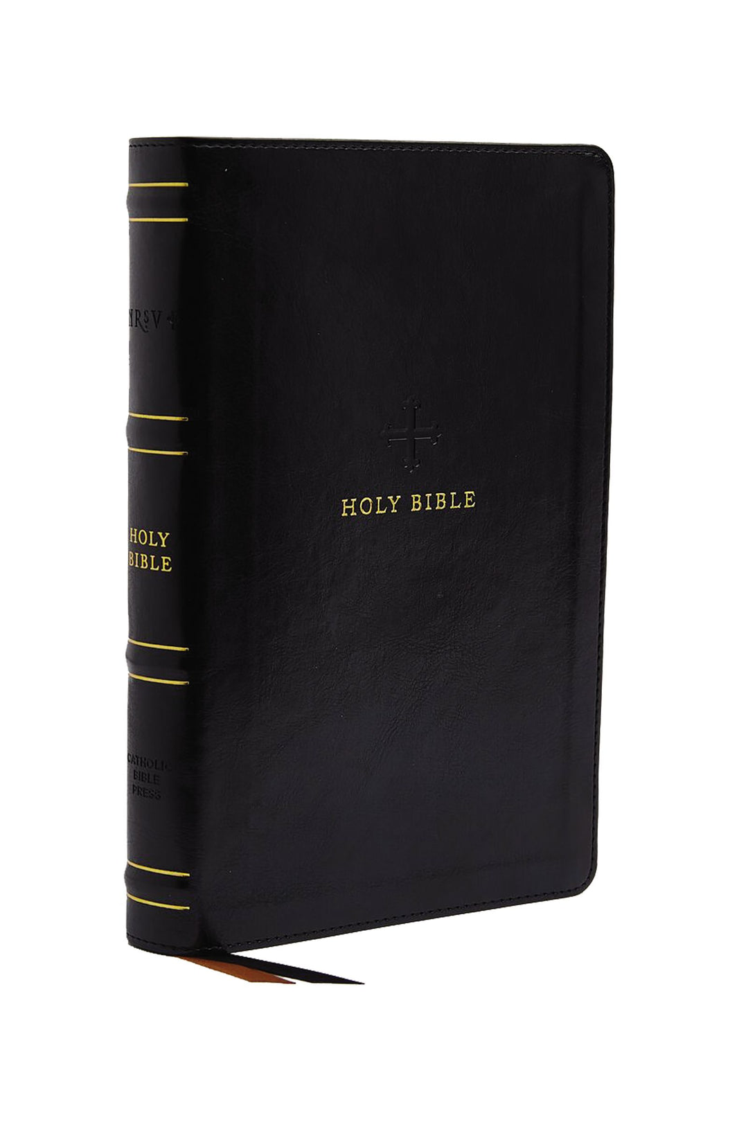 NRSV Personal Size Catholic Bible, Black, Comfort Print - Re-vived