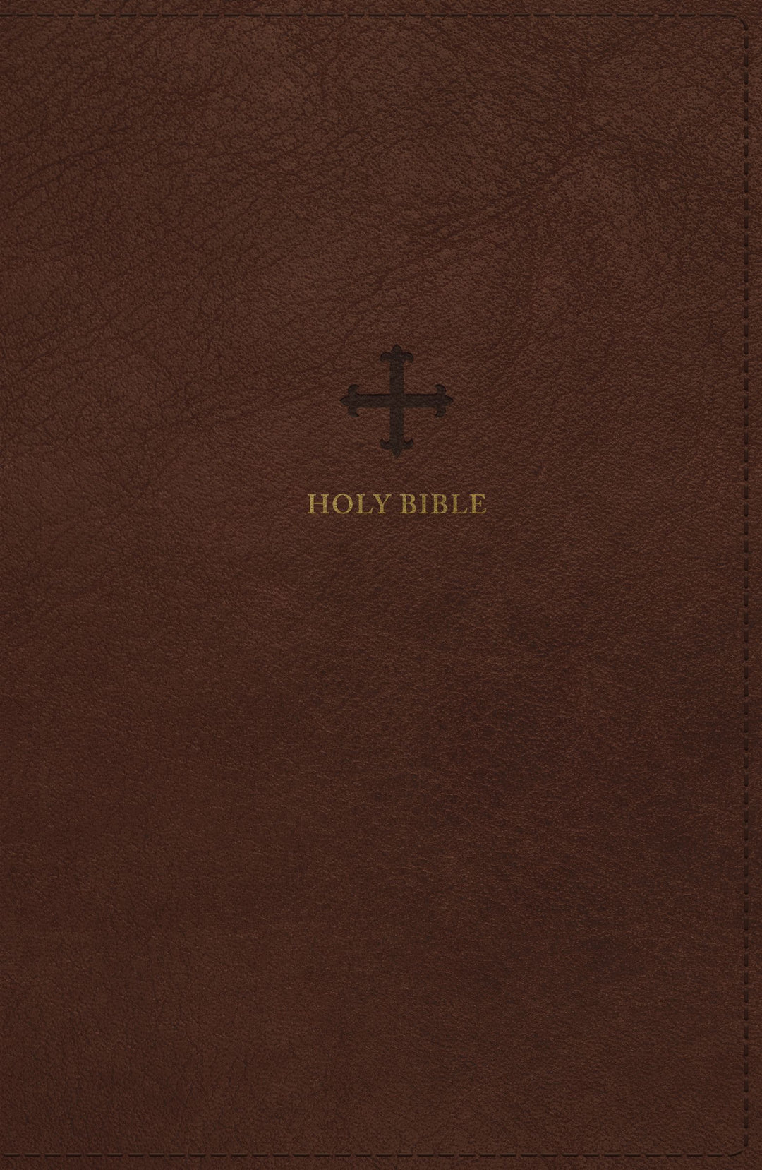 NRSV Personal Size Catholic Bible, Brown, Comfort Print - Re-vived
