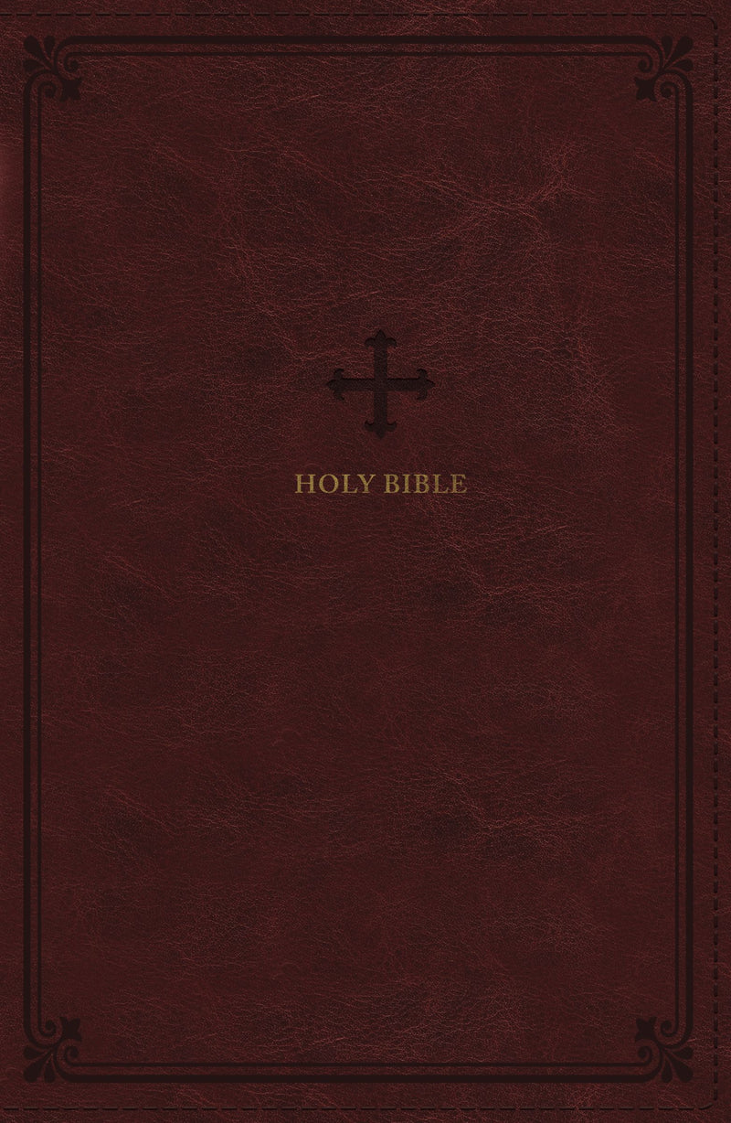 NRSV Personal Size Catholic Bible, Red, Comfort Print