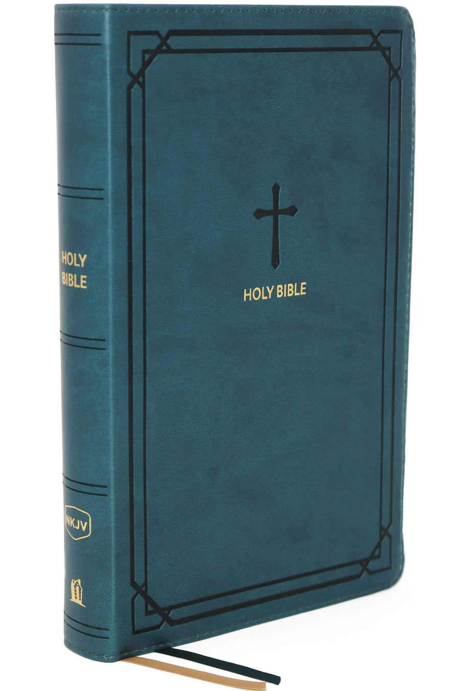 NKJV End-of-Verse Compact Reference Bible, Teal - Re-vived