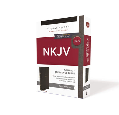 NKJV End-of-Verse Compact Reference Bible, Black
