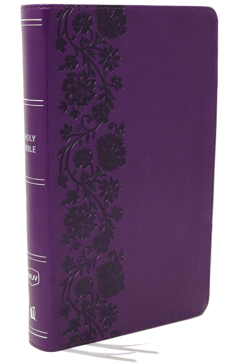 NKJV End-of-Verse Reference Bible, Personal Size, Purple