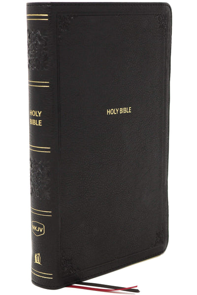 NKJV End-of-Verse Reference Bible, Personal Size, Black